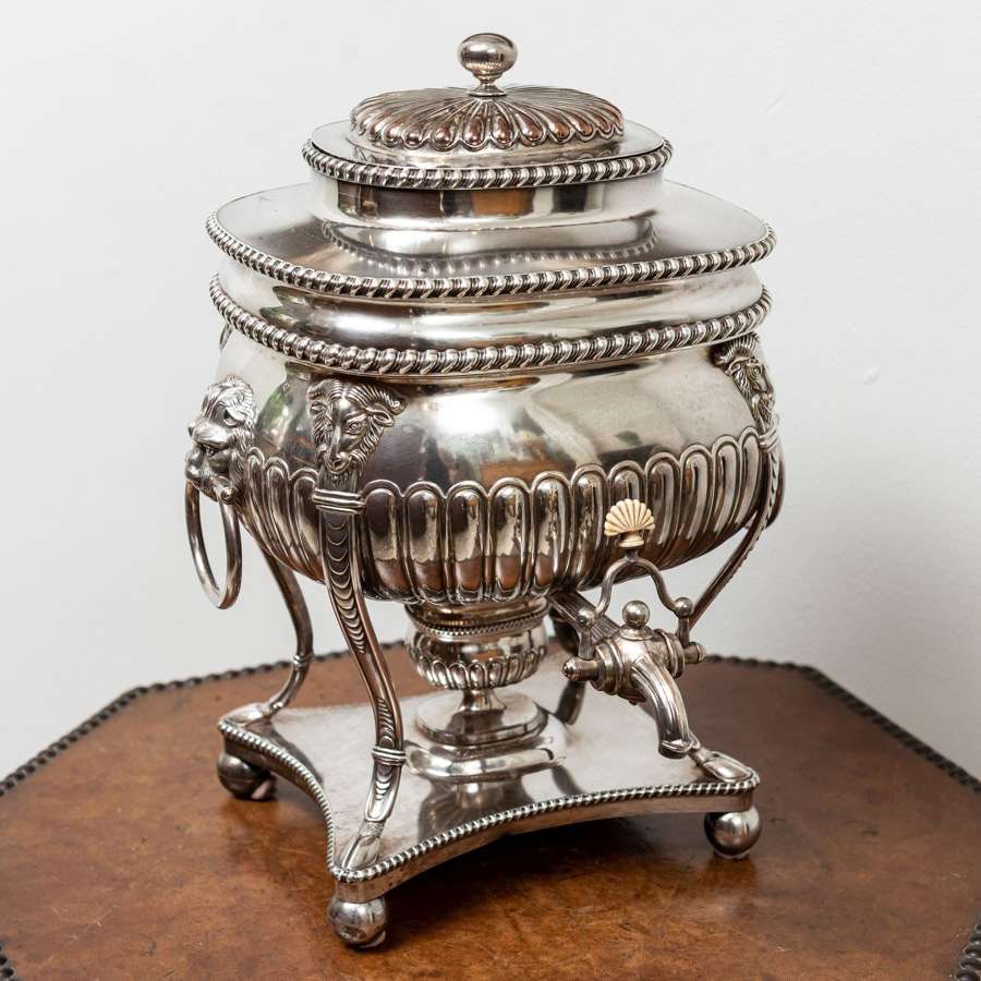 Circa 1800 sheffield plate tea urn