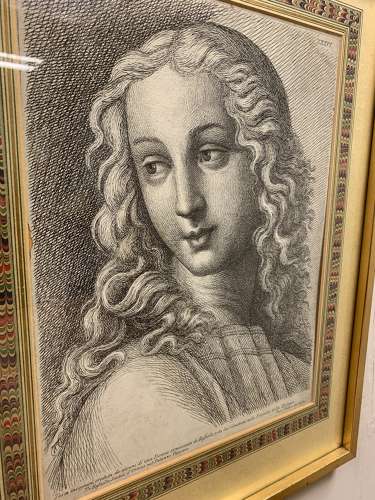 18th set of four Italian neoclassical engravings