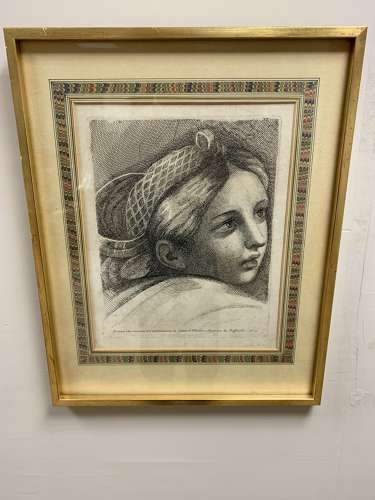 18th set of four Italian neoclassical engravings