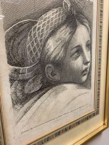 18th set of four Italian neoclassical engravings