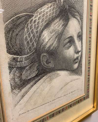 18th set of four Italian neoclassical engravings