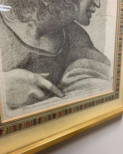 18th set of four Italian neoclassical engravings