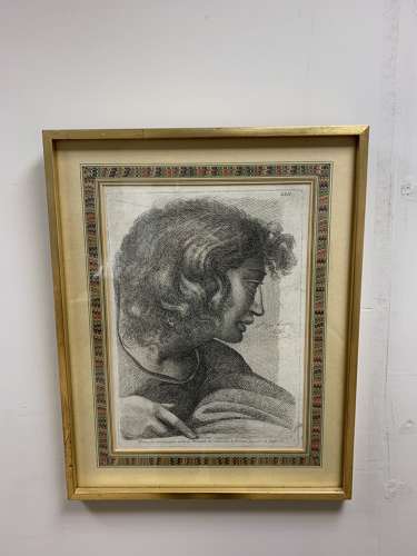 18th set of four Italian neoclassical engravings
