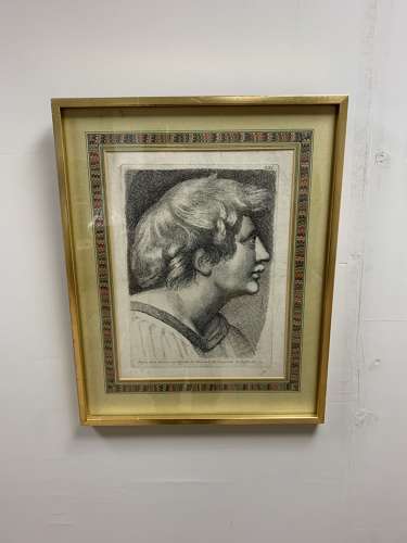18th set of four Italian neoclassical engravings