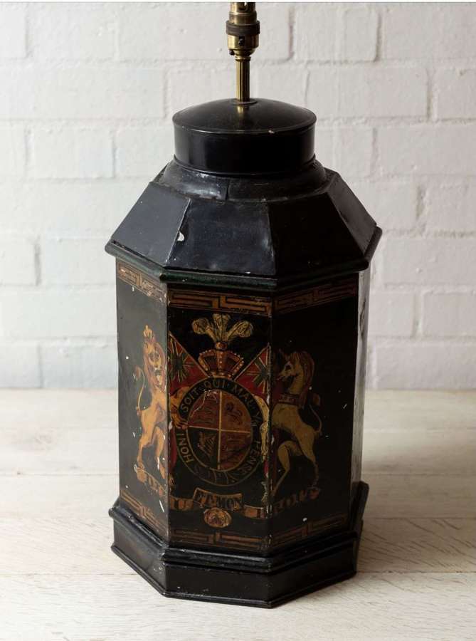 Victorian tea tin