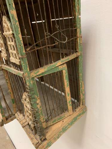 Late 19th century Architectural bird cage