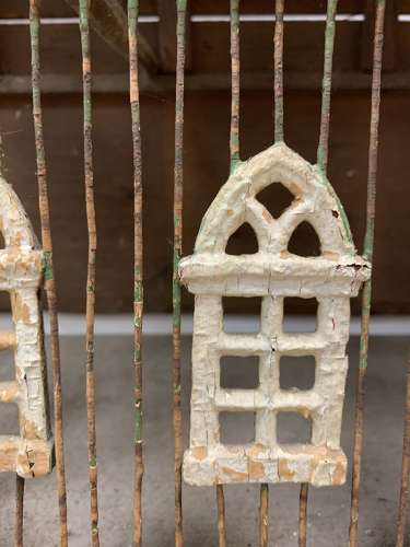 Late 19th century Architectural bird cage