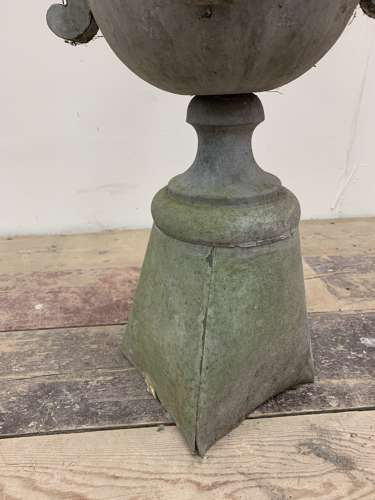 C19th French zinc finial