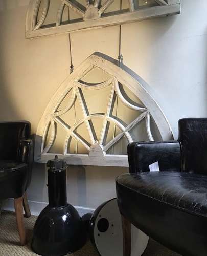 Georgian pair of fan lights