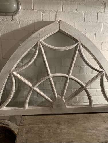 Georgian pair of fan lights