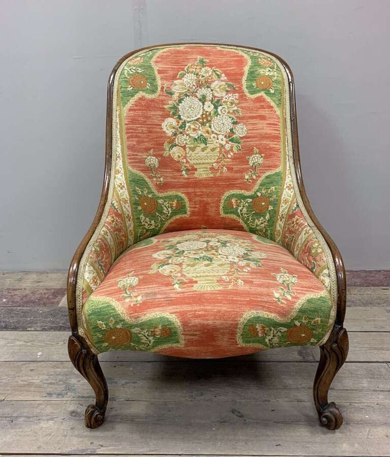 C19th Century English nursing chair
