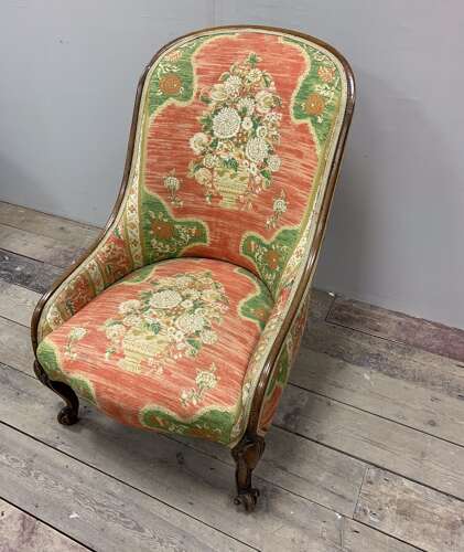 C19th Century English nursing chair