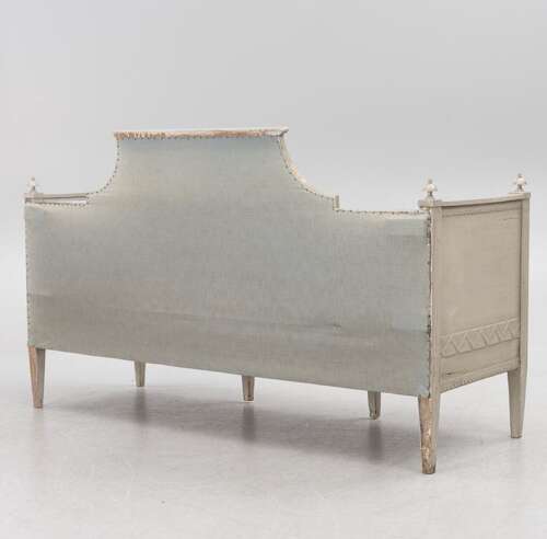 Early C19th painted Swedish Gustavian sofa