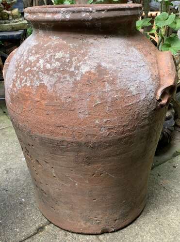 C19th Chinese terracotta storage pot