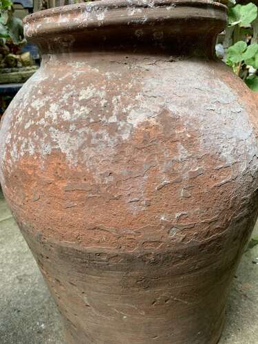 C19th Chinese terracotta storage pot