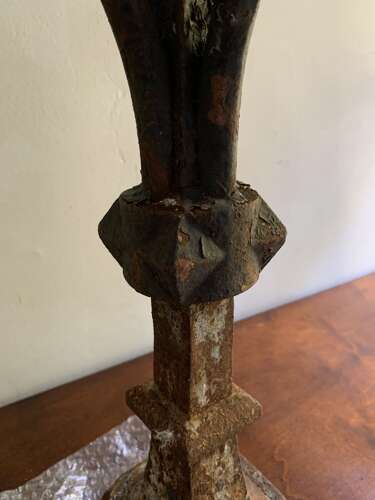 1820s Large English cast iron finial