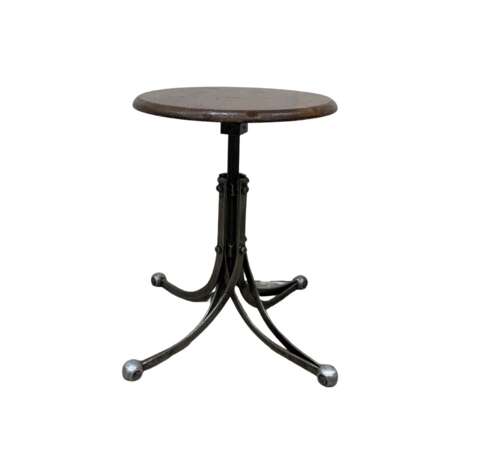 1940s Industrial factory blade stool