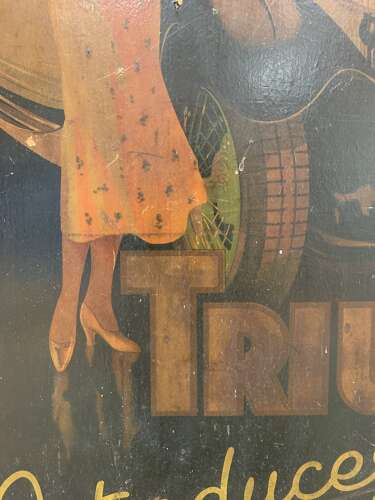 1930s Triumph Gloria car advertising board