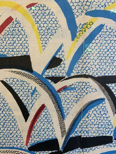 1987 David Hockney ‘A bounce of Bradford’ photolithograph