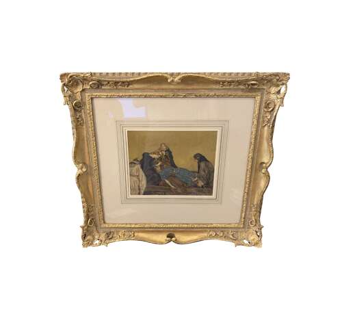 1910 water colour on paper by Sir William Russell Flint (1880-1969)