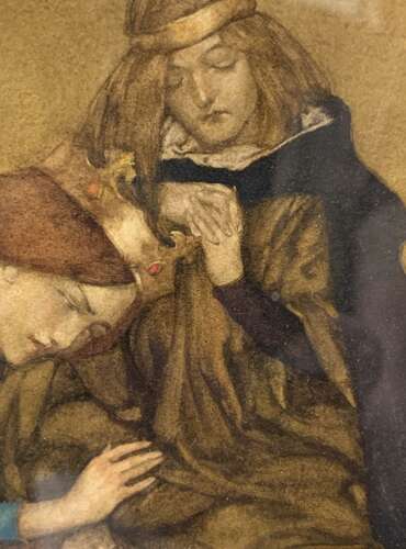 1910 water colour on paper by Sir William Russell Flint (1880-1969)