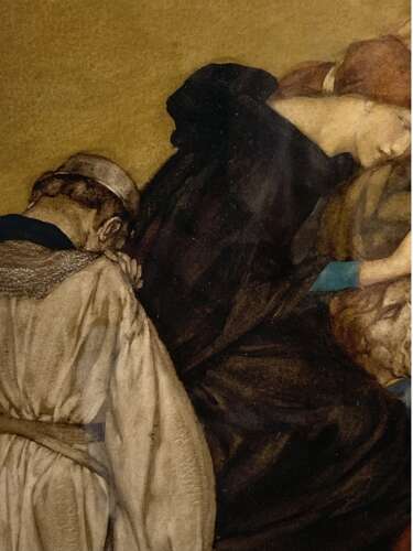 1910 water colour on paper by Sir William Russell Flint (1880-1969)