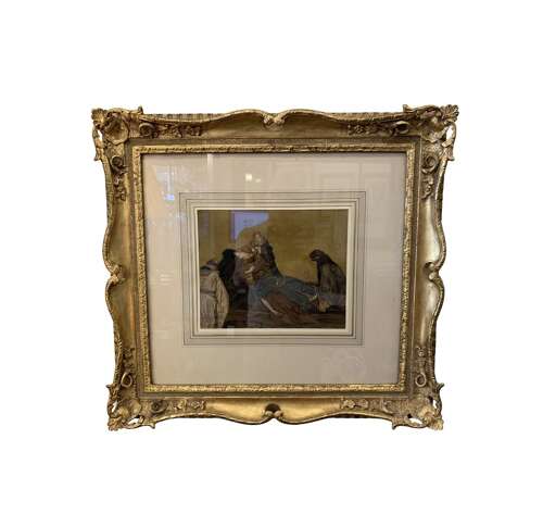 1910 water colour on paper by Sir William Russell Flint (1880-1969)