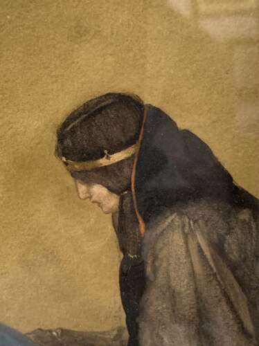 1910 water colour on paper by Sir William Russell Flint (1880-1969)