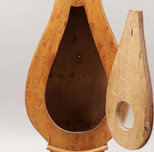 C19th Century Swedish birch long case clock