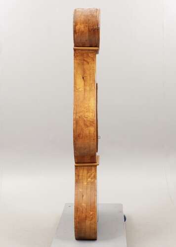 C19th Century Swedish birch long case clock